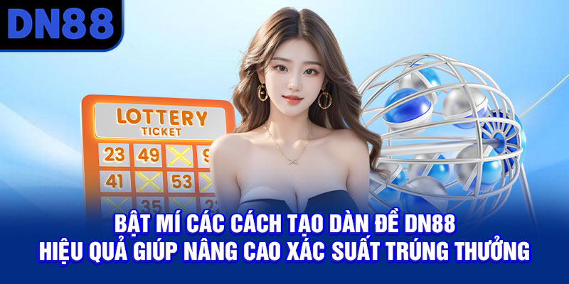 Bật mí các cách tạo dàn đề DN88 hiệu quả giúp nâng cao xác suất trúng thưởng